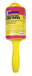 CH HANSON 53200 Fluoreszierende geflochtene Schnur und Rolle, Pink, 500 Fuß | CD6LPC
