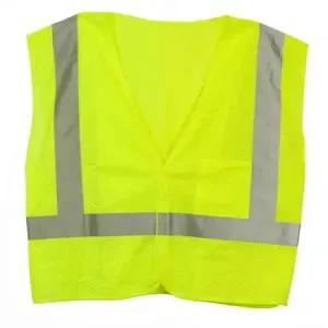 CH HANSON 55180 Safety Vest, Lime | CD6LHY