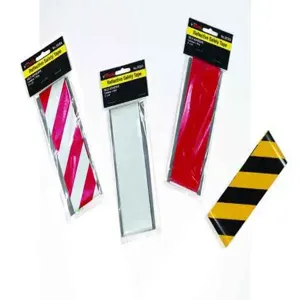 CH HANSON 55302 Reflective Safety Tape, Red, 2 x 24 Inch Size | CD6LJC