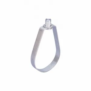 CADDY INDUSTRIAL SALES 100T0250EG Loop Hanger, Pre-Galvanized Steel, 2 1/2 Inch Pipe, 1/2 Inch Size Threaded Rod | CT4HCD 55YE13