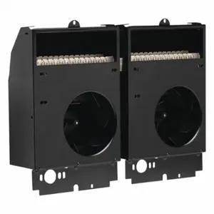 CADET CST402 Recessed Electric Wall-Mount Heater, 3000W/4000W, 240V AC, 1-Phase, Black | CQ8CGN 49XN32