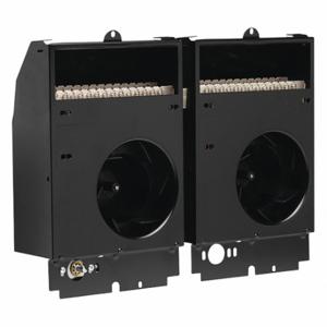 CADET CST402T Recessed Electric Wall-Mount Heater, 3000W/4000W, 240V AC, 1-Phase, Black, 240V AC | CQ8CGP 49XN34