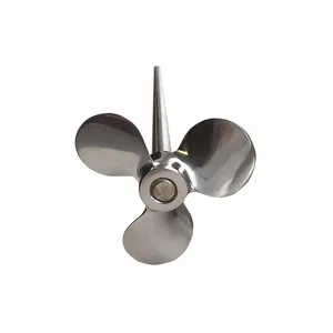 CAFRAMO A354 Propeller, With Shaft, 102 mm Blade Dia, Stainless Steel | CE9RRE 55PK07