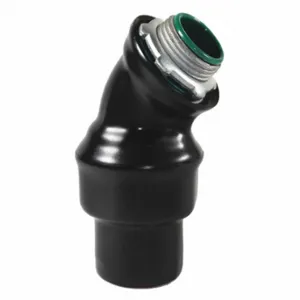 CALBOND PV1000LT10045 Liquid-Tight Conduit Fitting, Steel, 1 Inch Trade Size, 45 Deg, Non-Insulated | CQ8CTN 41TD51