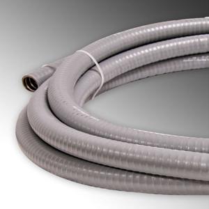 CALBRITE S61000CTFC Flexible Conduit, 1.3 Inch O.D., 1.02 Inch I.D., 316 Stainless Steel, PVC Coated | CL2LET