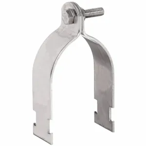 CALBRITE S62500SC00 Strut Clamp, 2-1/2 Inch Trade Size, 5/16 - 18 x 1 Inch Bolt Size, 316 Stainless Steel | CL2LUU