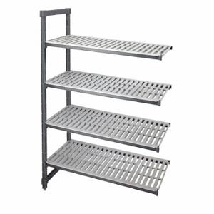 CAMBRO MANUFACTURING EAEA216072V4580 Shelving Unit, Open Shelving, 2000 Lb Load Capacity, 4 Shelves, 72 Inch Overall Height | CQ8DUW 12F922