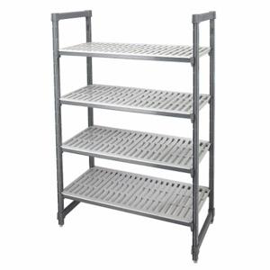 CAMBRO MANUFACTURING EAESU246072V4580 Shelving Unit, Open Shelving, 2000 Lb Load Capacity, 4 Shelves, 72 Inch Overall Height | CQ8DVG 12F918