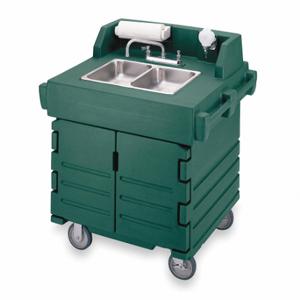 CAMBRO MANUFACTURING EAKSC402192 Portable Hand Sink, Cambro, Dual Manual Handle, 1 Gpm Flow Rate | CQ8DVP 2MGF3