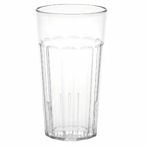 CAMBRO MANUFACTURING CANT16152 Tumbler, Clear, 16 2/5 Oz. Capacity, 5.75 Inch Overall Height, 3.25 Inch Dia., Polycarbonate | CH6NQK 4UKH9