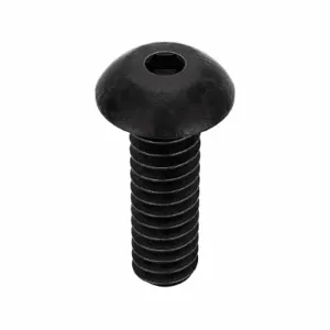 CAMCAR BHSD0040038CP-PK100 Socket Cap Screw Button, 4-40 X 3/8 Size, 100Pk | AE7KAE 5YPN8