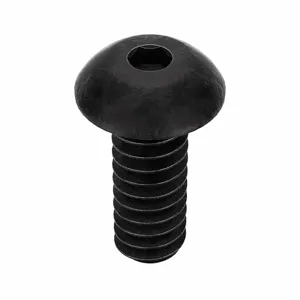 CAMCAR BHSD0060038CP-PK100 Socket Cap Screw Button, 6-32 X 3/8 Size, 100Pk | AE7KAG 5YPP1