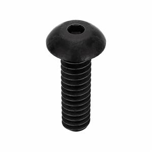 CAMCAR BHSD0060050CP-PK100 Socket Cap Screw Button, 6-32 X 1/2 Size, 100Pk | AE7KAH 5YPP2