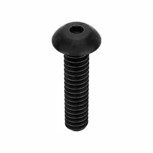 CAMCAR BHSD0060063CP-PK100 Socket Cap Screw Button, 6-32 X 5/8 Size, 100Pk | AE7KAJ 5YPP3