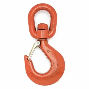 CAMPBELL 3953115PL Alloy Swivel Hoist Hook With Latch, 11 Ton | CM7VVJ