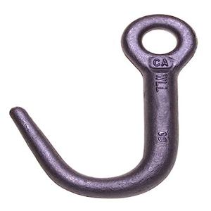 CAMPBELL 5616215 J Hook, Alloy Style A, 3/4 Inch Trade Size | CM7VZQ