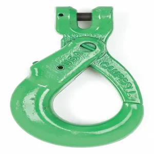 CAMPBELL 5748895 Self Locking Hook, Clevis, 1/2 Inch Trade Size | CH6KKG 49JN18