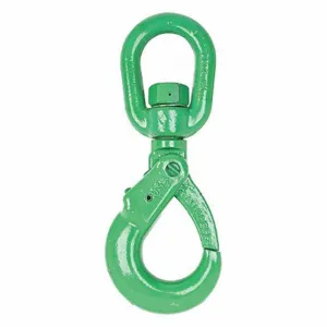 CAMPBELL 5798895 Self Locking Hook, Swivel, 1/2 Inch Trade Size | CM7WDJ