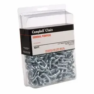 CAMPBELL 5973310TG Chain, Coil, 10 ft. Length, 2/0 | CM7WDW