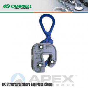 CAMPBELL 6423105 Clamp, Structural GX, 1 Ton, 1/16 Inch-3/4 Inch | CM7WGQ