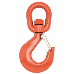 CAMPBELL 3952515PL Swivel Hoist Hook, Latched, 3 Ton PL, Alloy | CM7VVF