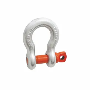 CAMPBELL 5411695 Anchor Shackle, 1 Inch Trade Size, Screw Pin, Hot Galvanized | CM7VYQ