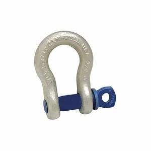 CAMPBELL 5411835 Anchor Shackle, 1-1/8 Inch Trade Size, Screw Pin, Hot Galvanized | CM7VYT