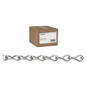 CAMPBELL T0800824N Chain, Single Jack, #8, Steel | CM7WTZ