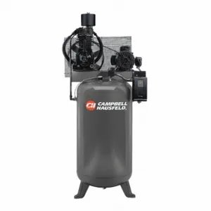 CAMPBELL HAUSFELD CE7051 Electric Air Compressor, 2 Stage, Splash Lubricated, 208 To 240VAC/480VAC | CQ8DXL 64XG04