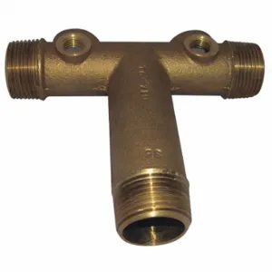 CAMPBELL RUTC4-3LF Well Water Tank Fitting, Brass, Tee, 5 Inch Overall Length | CQ8DZZ 38G636