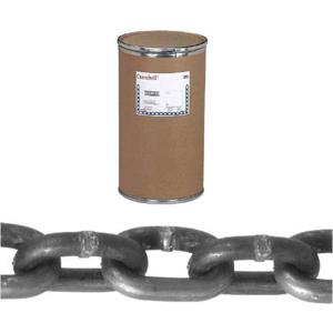 CAMPBELL T0722327 Proof Coil Chain, 3/8 Zoll Handelsgröße, 35 Fuß/Spulenkettenlänge, verzinkt | CM7VRH