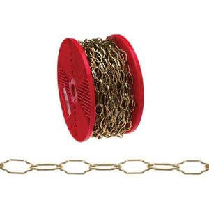 CAMPBELL T0713177 Cathedral Chain, Hobby/Craft , #31, 98 ft./Reel, Black | CM7VQX