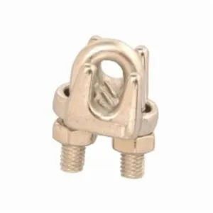 CAMPBELL T7633002 Wire Rope Clip, 1/8 Inch Trade Size, SS | CM7XBM