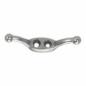 CAMPBELL T7655412-02 Rope Cleat, 4-1/2 Inch Size Length, Nickel Plated | CM7XDJ