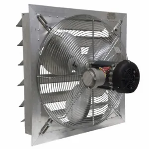 CANARM AX20-4M Exhaust Fan, 20 Inch Blade, 1 Speed, 1/3 Hp, Totally Enclosed Air Over, 3, 640 Cfm | CQ8EEM 788N36