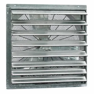 CANARM GSF2-30B Galvanized Shutter Fan, 30 Inch Blade, 2 Speed, 1/3 hp, Totally Enclosed Air Over, 5 | CQ8EHN 788N40