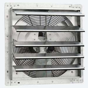 CANARM GSF3-18A Galvanized Shutter Fan, 18 Inch Blade, 3 Speed, 1/15 hp, Totally Enclosed Air Over, 1 | CQ8EHL 788N45