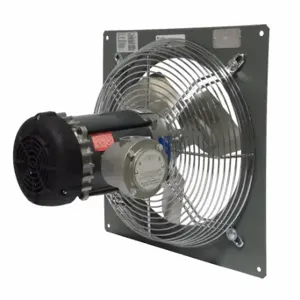 CANARM P12-4M Panel Exhaust Fan, Direct Drive, 12 Inch Size Blade, 1/3 hp, 1, 670 cfm, 230/460VAC, 3 ph | CQ8EGZ 788N51