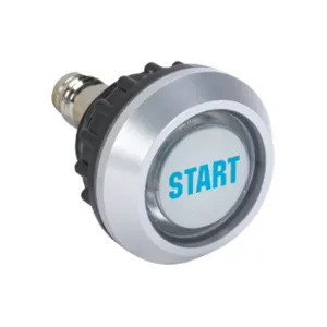 CAPTRON CHT1-159B-29 Capacitive Pushbutton Sensor Switch, IP69K, 22mm, Static, Aluminum Bezel | CV8AXH