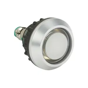 CAPTRON CHT1-159B-30 Capacitive Pushbutton Sensor Switch, IP69K, 22mm, Static, Aluminum Bezel | CV8AXJ