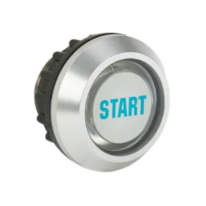 CAPTRON CHT1-159P-29 Capacitive Pushbutton Sensor Switch, IP69K, 22mm, Static, Aluminum Bezel | CV8AXK