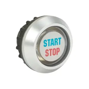 CAPTRON CHT12-159P-64 Capacitive Pushbutton Sensor Switch, IP69K, 22mm, Toggle, Aluminum Bezel | CV8AXQ