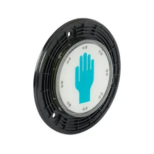 CAPTRON CHT4-25XP-H-TGSR Capacitive Pushbutton Sensor Switch, IP69K, 60mm, Dynamic, Polycarbonate Bezel | CV8AYY