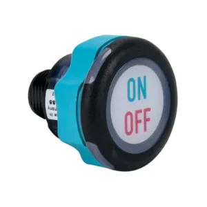 CAPTRON CS10KMLDT-C12-00B0 Pushbutton Sensor Switch, IP69K, 22mm, Toggle, Polycarbonate Bezel | CV8BAJ