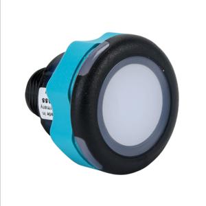 CAPTRON CS10KMLDT-C20-00BC Pushbutton Sensor Switch, IP69K, 22mm, Dynamic, Polycarbonate Bezel, Manual LED Control | CV8BAQ