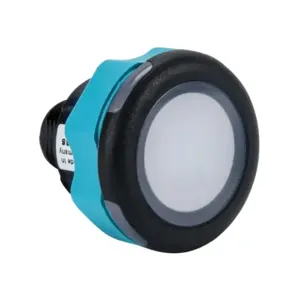 CAPTRON CS10KMLDT-C20-00BD Pushbutton Sensor Switch, IP69K, 22mm, Static, Polycarbonate Bezel | CV8BAR