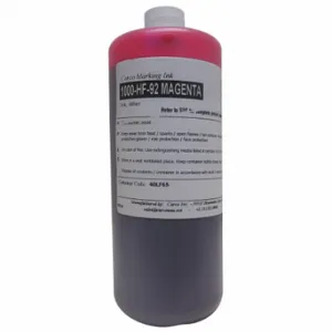 CARCO 1000-HF-92 MAGENTA Marking Ink, High-Flash, Dye Ink Type, 15 min, Pink | CQ8EKQ 40LF65