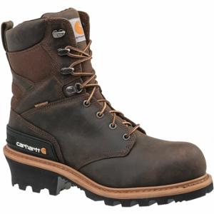CARHARTT CML8360 12M Work Boot, M, 12Logger Boot Footwear, 1 Pr | CQ8EZX 49P754