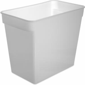 CARLISLE FOODSERVICE PRODUCTS 162902 Food Storage Container, 14 3/16 Inch x 8 5/16 Inch x 12 3/4 Inch Size, Polyethylene, White | CH6HWD 61LW22