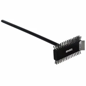 CARLISLE FOODSERVICE PRODUCTS 4029000 Oven Brush, 30 1/2 Inch Length, Metal Bristles, Wood Handle, Black | CJ2ZFQ 61LW36